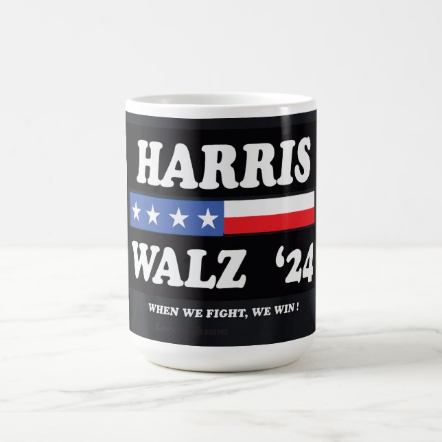 Taza De Café Kamala Harris/Tim Walz '24 Café Mug (Centro)