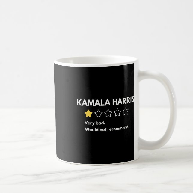 Taza De Café Kamala Harris Una Estrella Muy Mal No (Derecha)