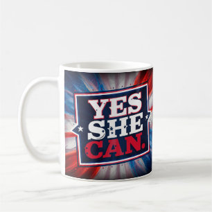 Taza De Café Kamala Harris 'Yes She Can'