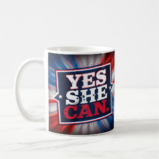 Taza De Café Kamala Harris 'Yes She Can'
