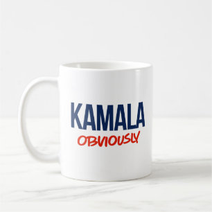 TAZA DE CAFÉ KAMALA OBVIAMENTE