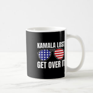 Taza De Café Kamala Perdió Acéptalo Divertido Triunfo de Trump 