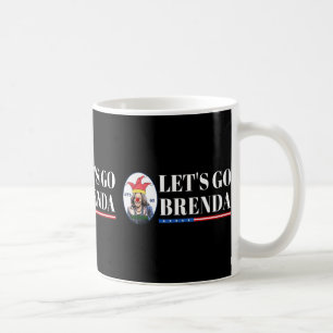 Taza De Café Kamala Shirt Let&#'s Go Brenda Laughin Harris