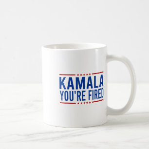 Taza De Café Kamala te despiden en 2024. Divertido Donald Trump