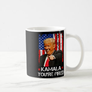 Taza De Café Kamala, te ríes del presidente Trump 2024