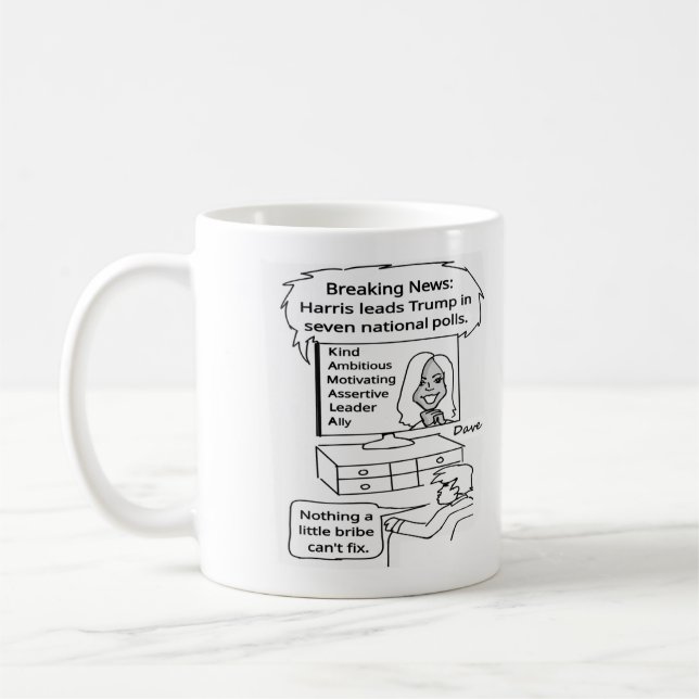 TAZA DE CAFÉ KAMALA TRUMP CUP (Izquierda)