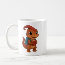 Taza De Café Kammli va a la escuela: Dino con mochila