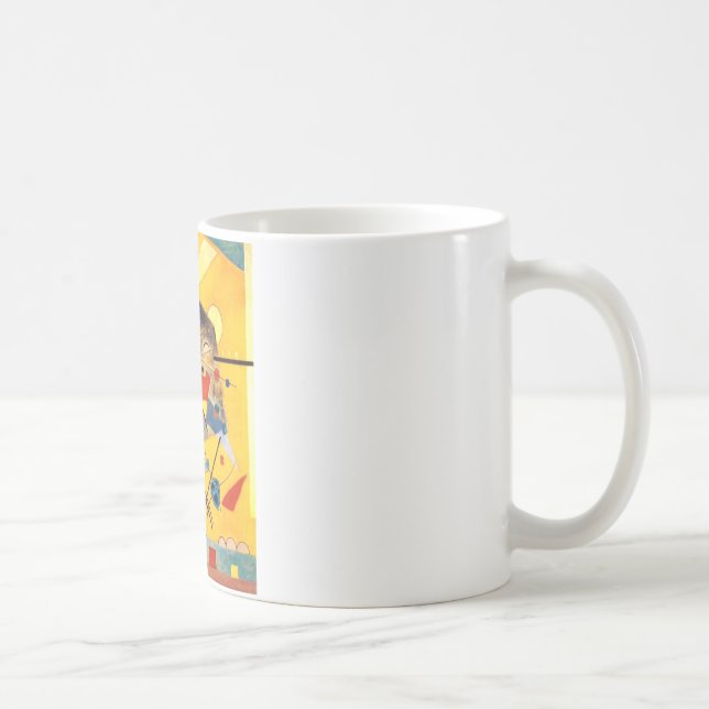 Taza De Café Kandinsky Armonía silenciosa Resumen Arte (Derecha)