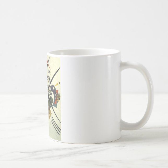 Taza De Café Kandinsky En White II (Derecha)