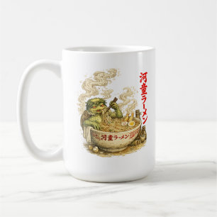 Taza De Café Kappa Ramen Bath – Espíritu de Fideos Yokai