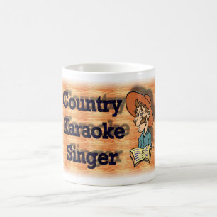 Taza De Café Karaoke del país