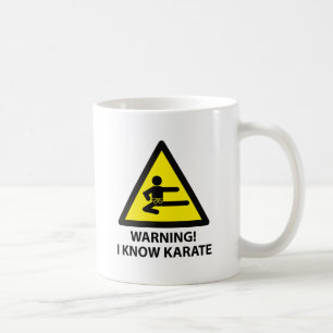 Taza De Café Karate amonestador