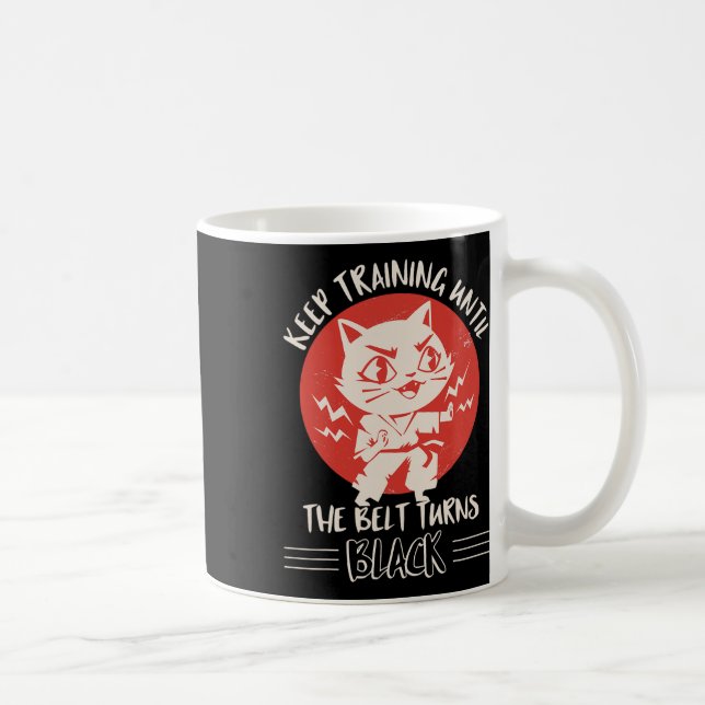 Taza De Café Karate Apparel Karate Cita Ropas (Derecha)