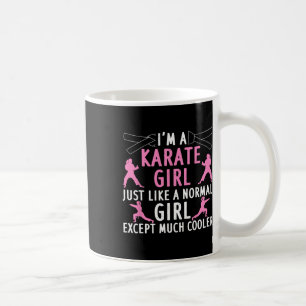 Taza De Café Karate Art Para Chicas Mujeres Karate Black Belt M