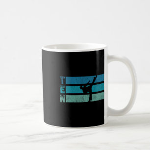 Taza De Café Karate Cumpleaños 10 años Taekwondo Boy 10° Bi