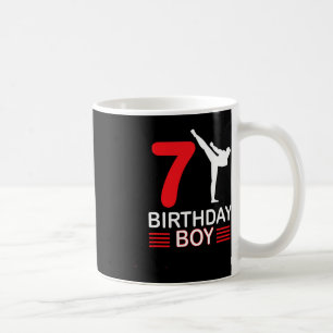 Taza De Café Karate Cumpleaños Tee Boy Gira a los niños Taekwon