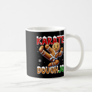 Taza De Café Karate Doughjo Divertido Artes Marciales Patada Pa