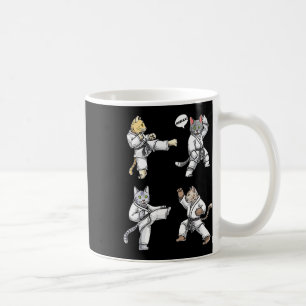 Taza De Café Karate Gats Martial Art Training Black Belt Taekwo