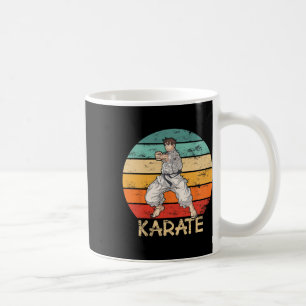 Taza De Café Karate Grunge Design Karate Fighter Hace Que El Go