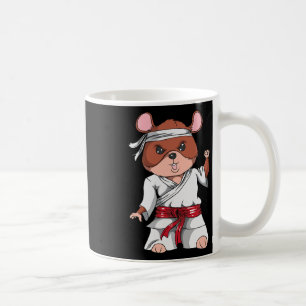 Taza De Café Karate Hamster Kickboxing Martial Art Jiu Jitsu Fa