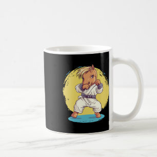 Taza De Café Karate Horse Fighter Martial Arts Fun