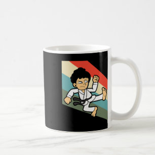 Taza De Café Karate Judo Jujutsu Taekwondo Kickboxing Kickboxer