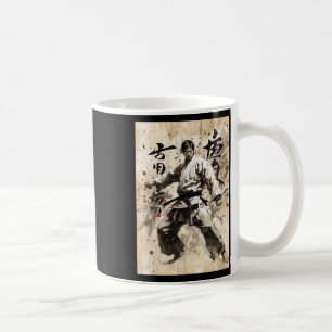 Taza De Café Karate Kyokushin Caligrafía Japonesa Artes Marcial