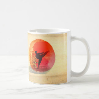 Taza De Café karate man Mug