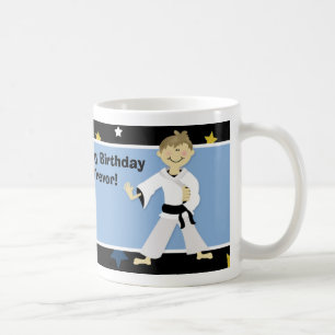 Taza De Café KARATE MARTIAL ARTS Mug de fotos de niños