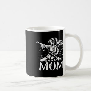 Taza De Café Karate Mom Martial Arts Madre Familia Boning