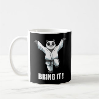 Taza De Café Karate Panda Crane Kick Karate japonés Mial