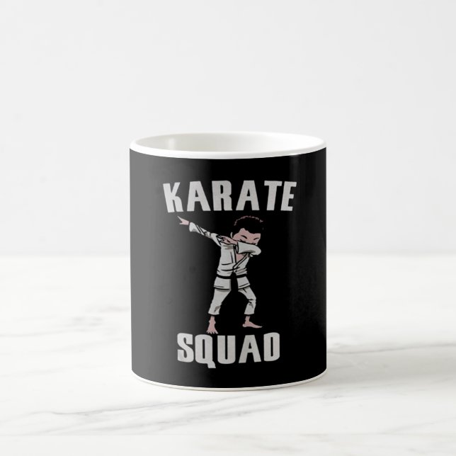 Taza De Café Karate Squad Dabbing Boy Funny Dab Gift (Centro)