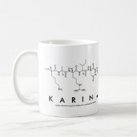 Karina peptide name mug