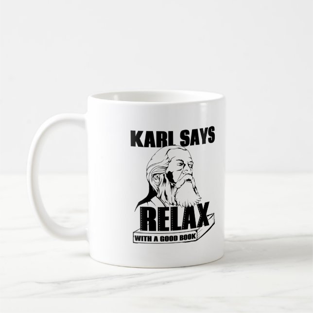 Taza De Café Karl Marx (Izquierda)