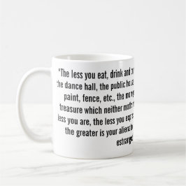 Taza De Café Karl Marx es tu vida alienada más grande