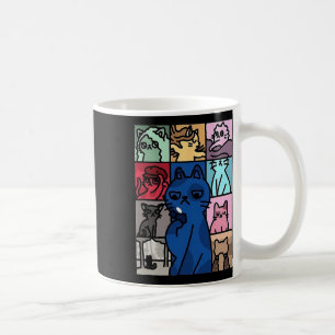 Taza De Café Karma es un amante del gato de los camisas