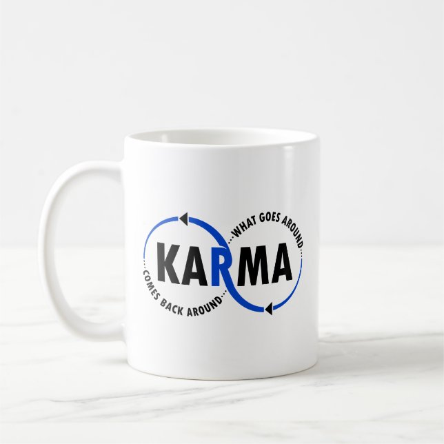 Taza De Café Karma - Lo que sucede vuelve (v1) (Izquierda)