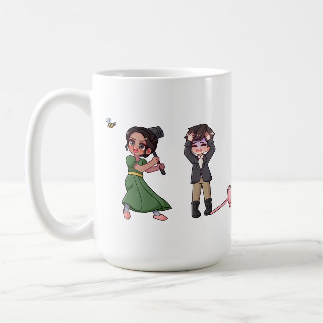 Taza De Café Kate Sharma y Anthony Pall (Izquierda)