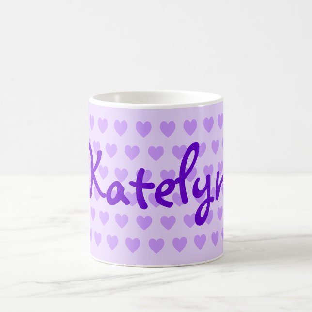 Taza De Café Katelyn en morado (Centro)