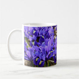Taza De Café Katherine Hodgkin Iris Purple Spring Floral
