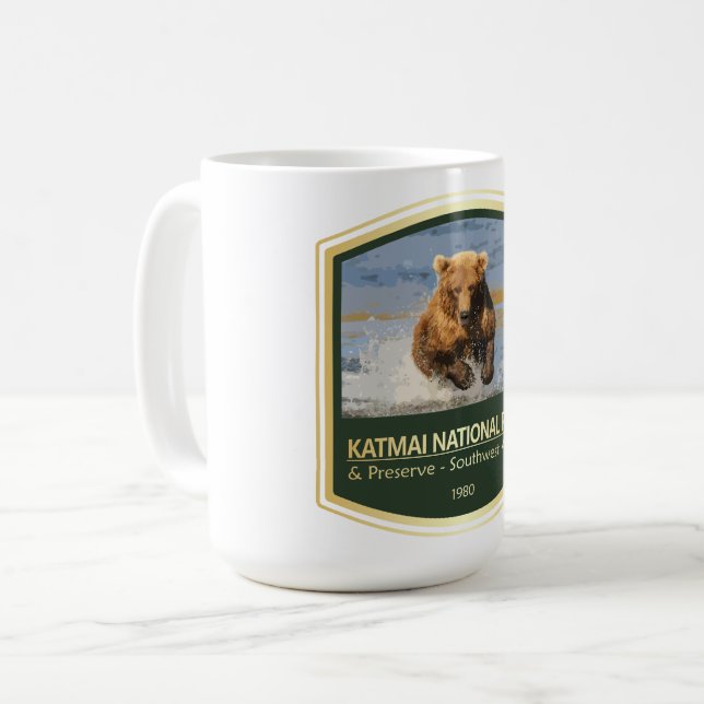 Taza De Café Katmai NP (PF1) (Anverso izquierdo)