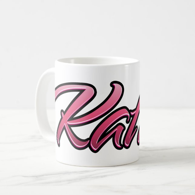 Taza De Café Katrin faded pink Tasse Teetasse Kaffeetasse (Anverso izquierdo)
