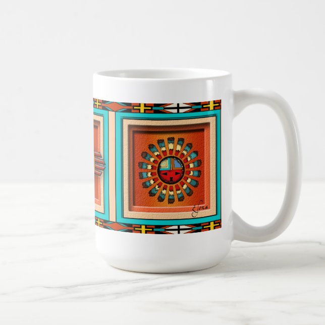Taza De Café Katsina hace frente (Derecha)