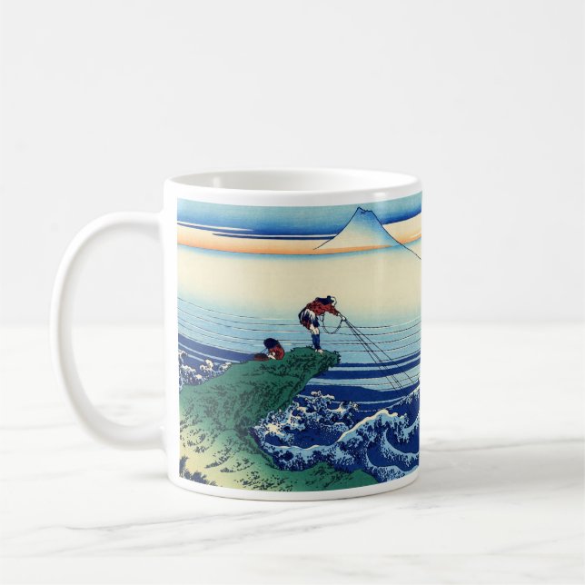 Taza De Café Katsushika Hokusai - Kajikazawa en la provincia de (Izquierda)