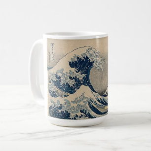 Taza De Café Katsushika Hokusai. La gran ola de Kanagawa