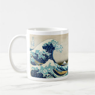 Taza De Café Katsushika Hokusai - La gran ola de Kanagawa