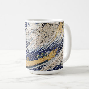 Taza De Café Katsushika Hokusai. Ocean waves Bone