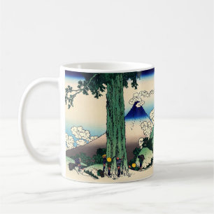 Taza De Café Katsushika Hokusai - Paso de Mishima en la provinc