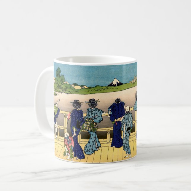 Taza De Café Katsushika Hokusai - Salón Sazai, Templo 500 Rakan (Anverso izquierdo)
