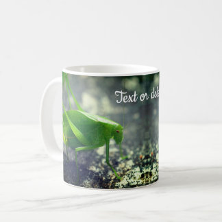 Taza De Café Katydid Grasshopper Personalizado